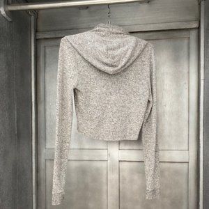 Crop lightweight hoodie